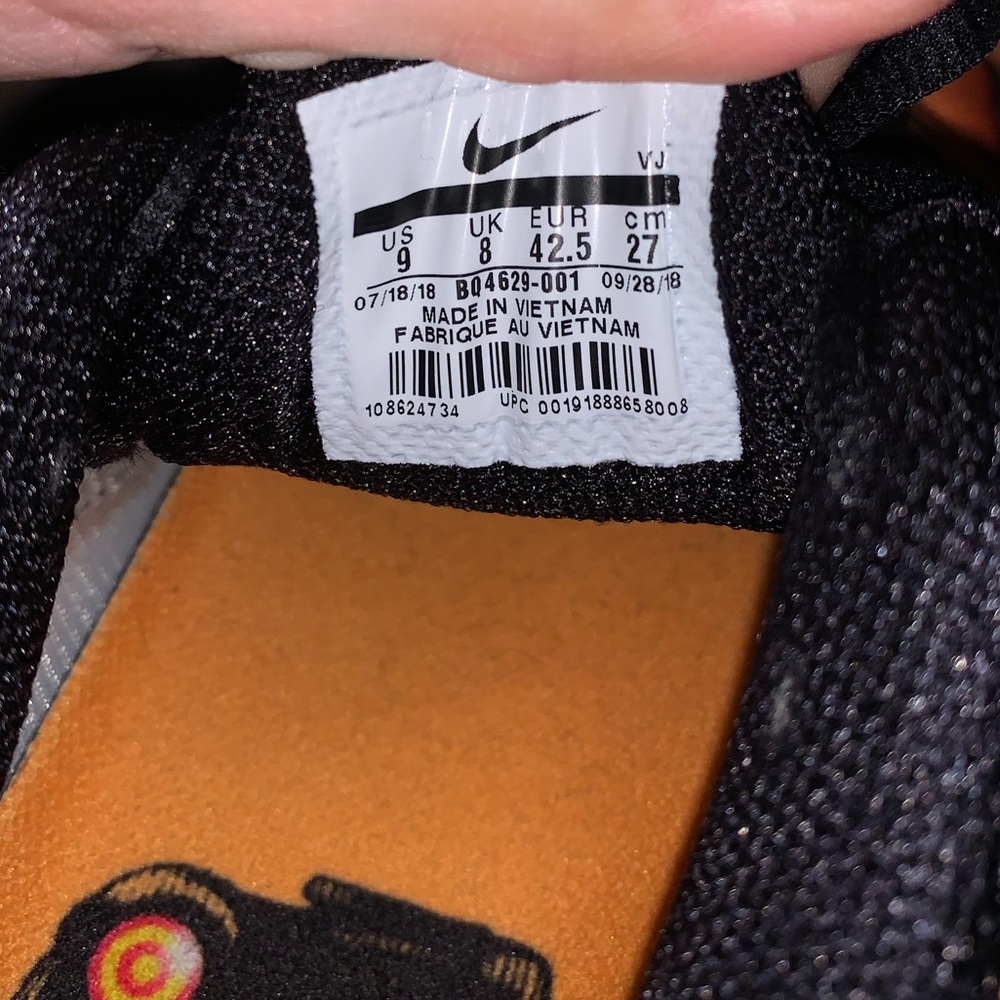 Orange Ombré Nike VaporMax Plus. ONLY WORN ONCE!!! - Picture 7 of 8